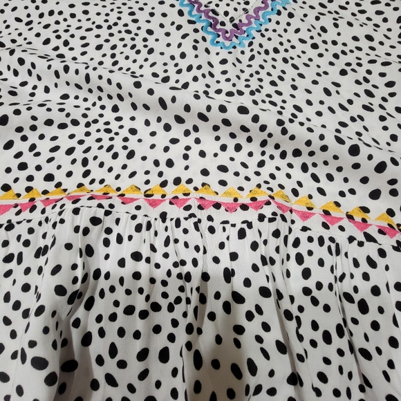 NWT Savanna Jane Animal Print Tunic with Embroidered Details Women's Size 1X - Picture 7 of 14